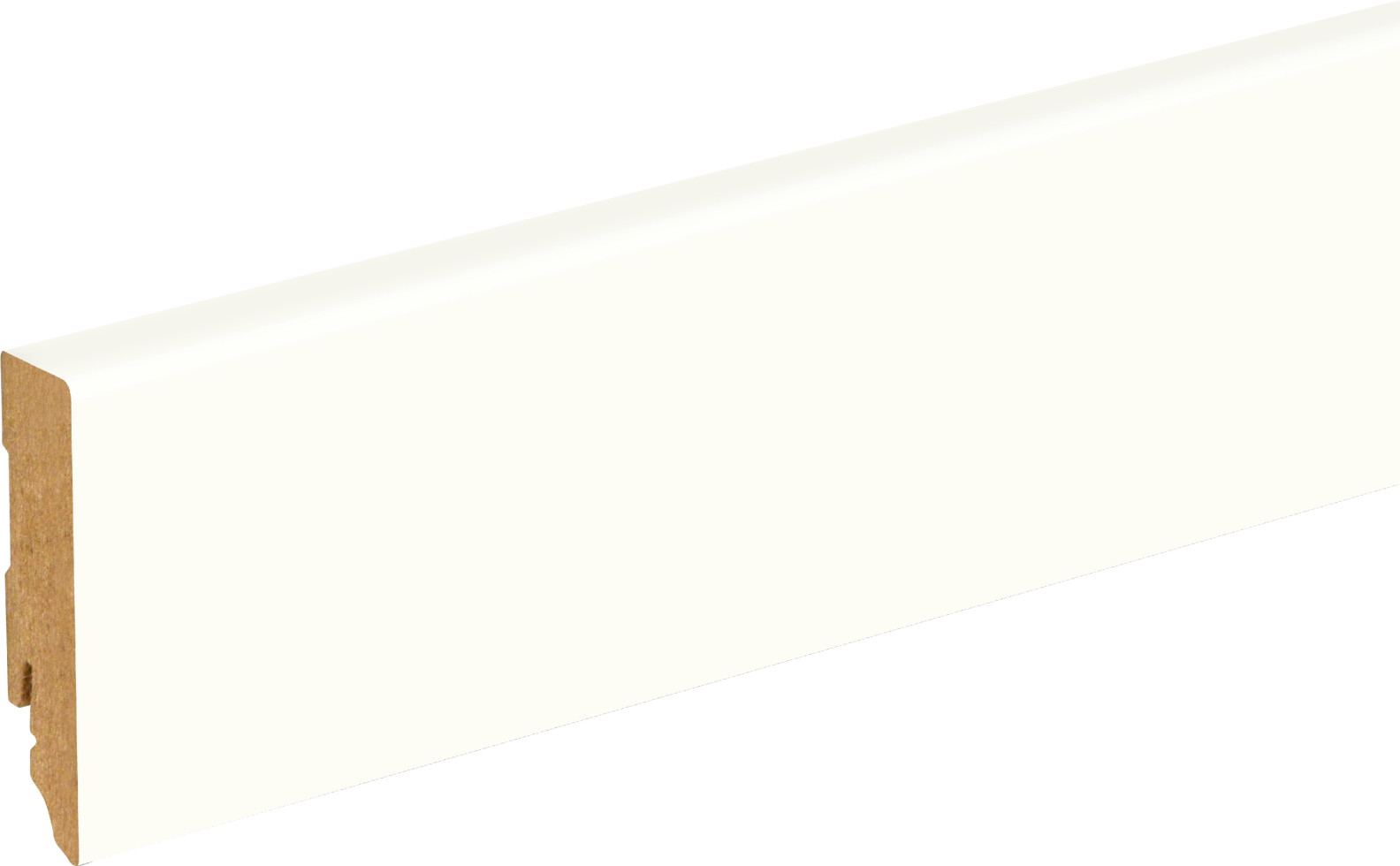 FN Neuhofer Neuhofer Fußleiste 240 cm 70 x 19 mm weiß GLO780305033