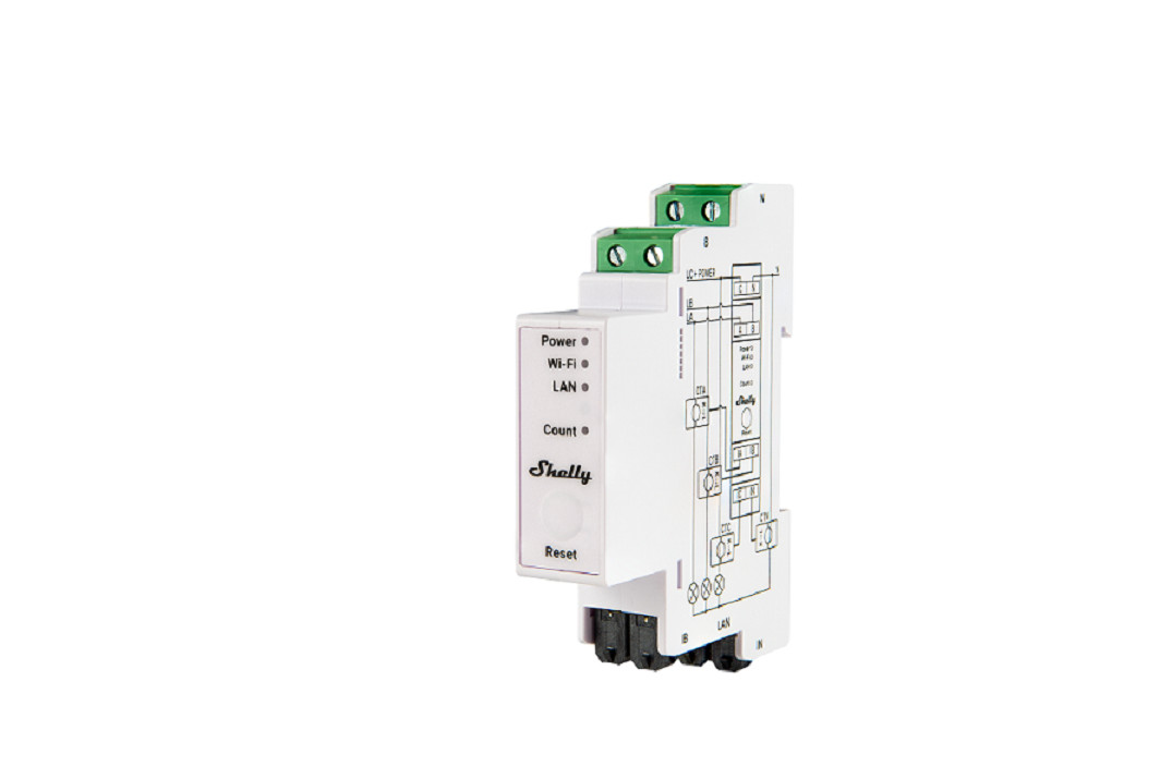 Shelly Pro 3EM 3-phasiger Energiezähler 120A WLAN - Image 9