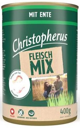 Christopherus Hundefutter Fleisch-Mix Ente 400 g GLO629307011
