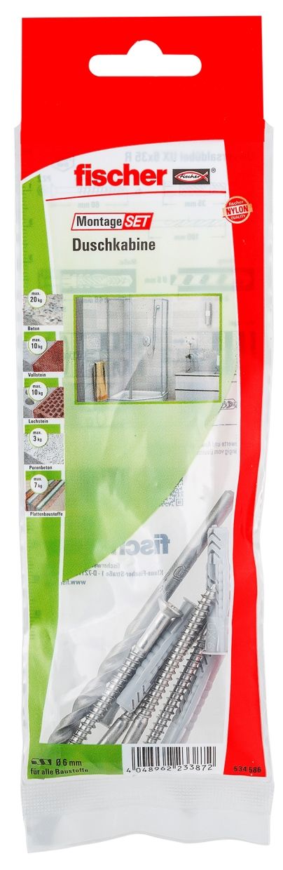 Fischer Montage-Set Duschkabine GLO763041454