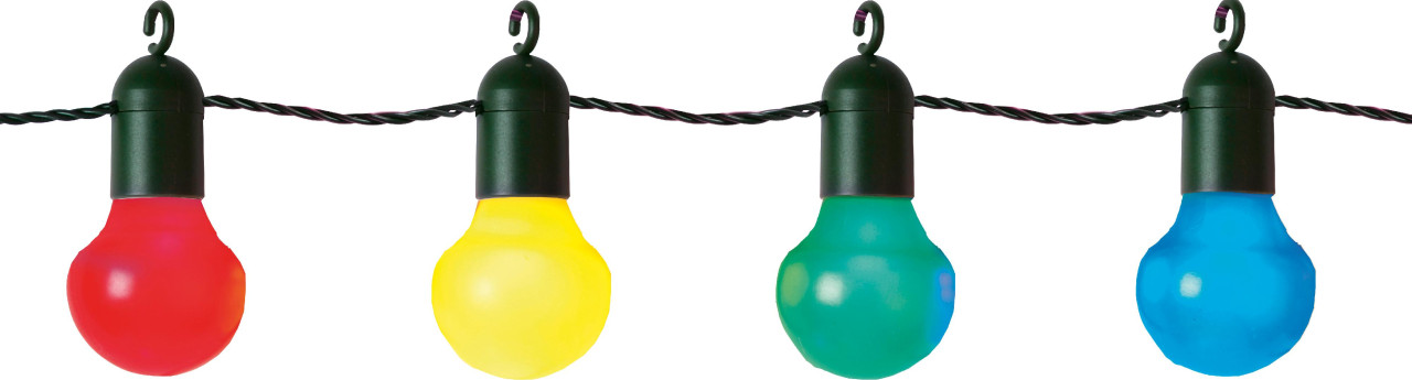 Eglo LED Lichterkette außen 5,7 m bunt Frosolone GLO773603116