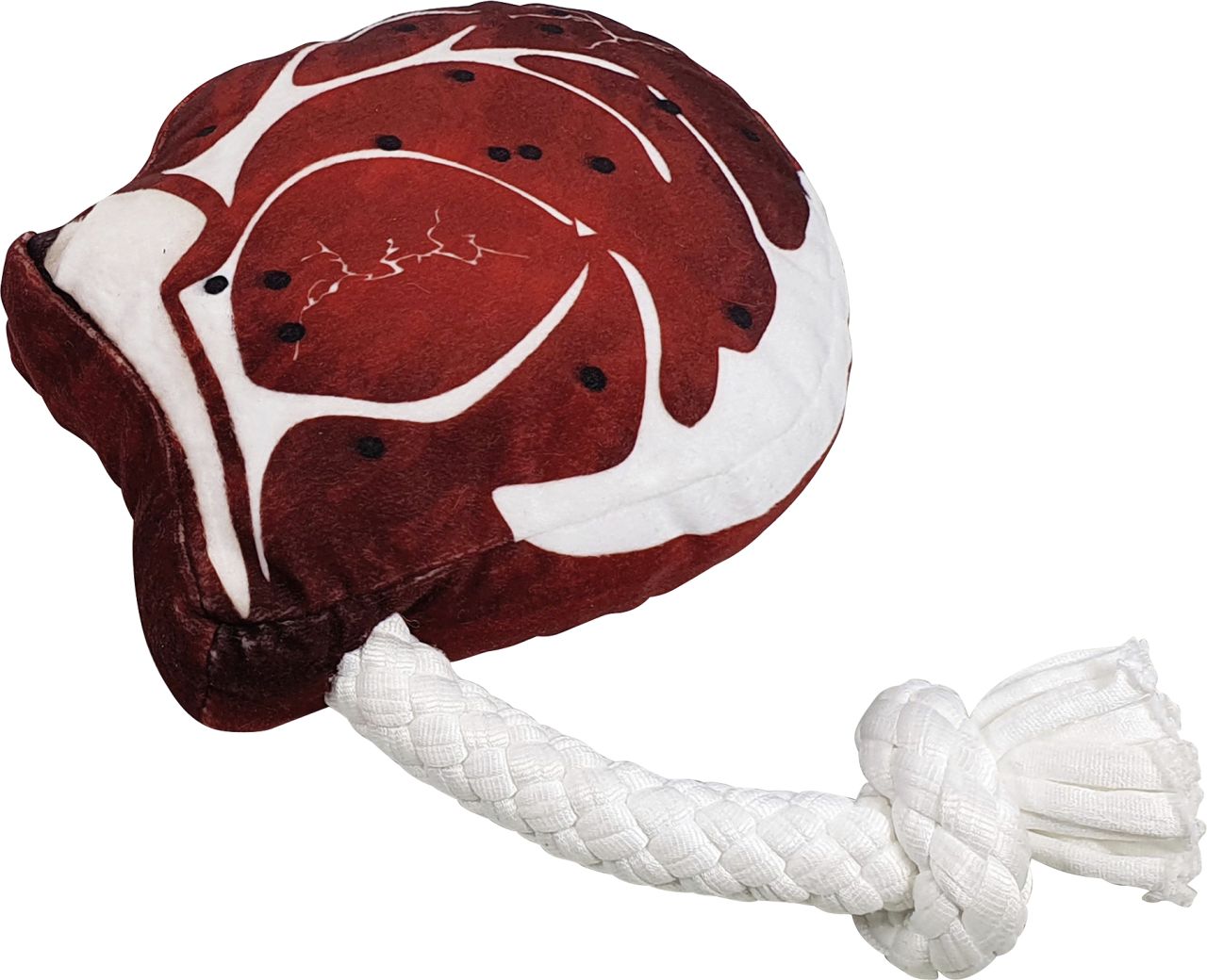 Nobby Plüsch Steak mit Seil Classic 25 cm GLO689310967