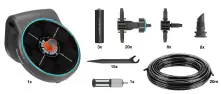 Gardena Solar-Bewässerung AquaBloom Set für bis zu 20 Pflanzen