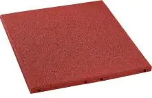 Fallschutzplatten oxydrot, 40 x 40 x 2,5 cm