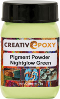 Pigment Pulver Nightglow Green 75 g Fluoreszierend, nachtleuchtend