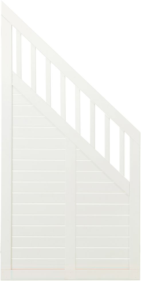 Plus Zaun Nostalgie 90 x 180/95 cm RAL 9010 Weiß kaufen Globus Baumarkt