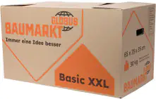 Globus Umzugskarton Basic XXL Innenmaß: 65 x 35 x 35 cm