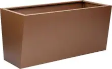 Gutta Hochbeet Valenta 150 150 x 90 x 80 cm, rostiges Eisen