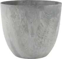 Artstone Pflanztopf Bola Ø38cm grau Ø 38 cm