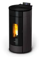 FreePoint Pelletofen Globe Stahl 10,5 kW schwarz