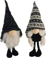 Lensing Stoff Wichtel schwarz 67 cm