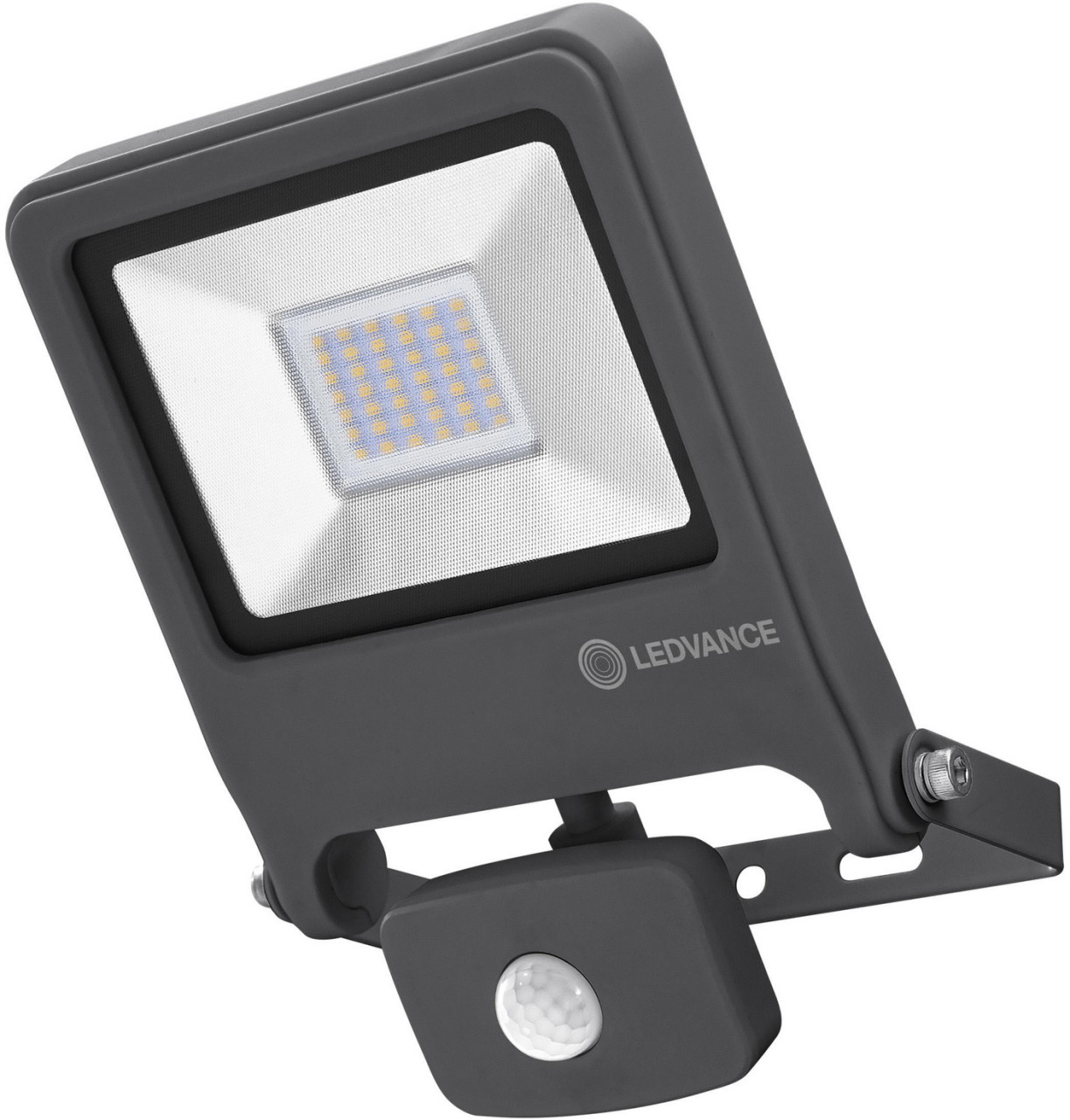 Ledvance LED Außenleuchte Endura Flood Sensor Warm White dunkelgrau