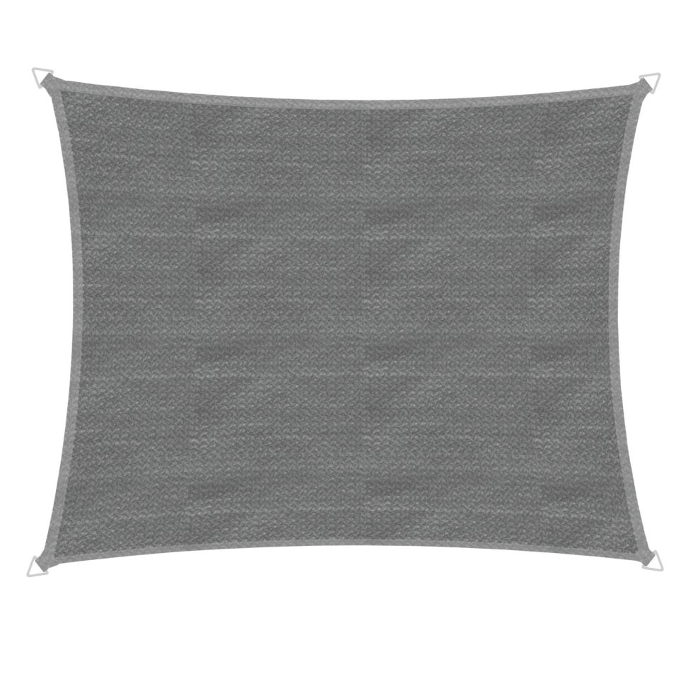 Windhager Sonnensegel Capri grau 4 x 5 m