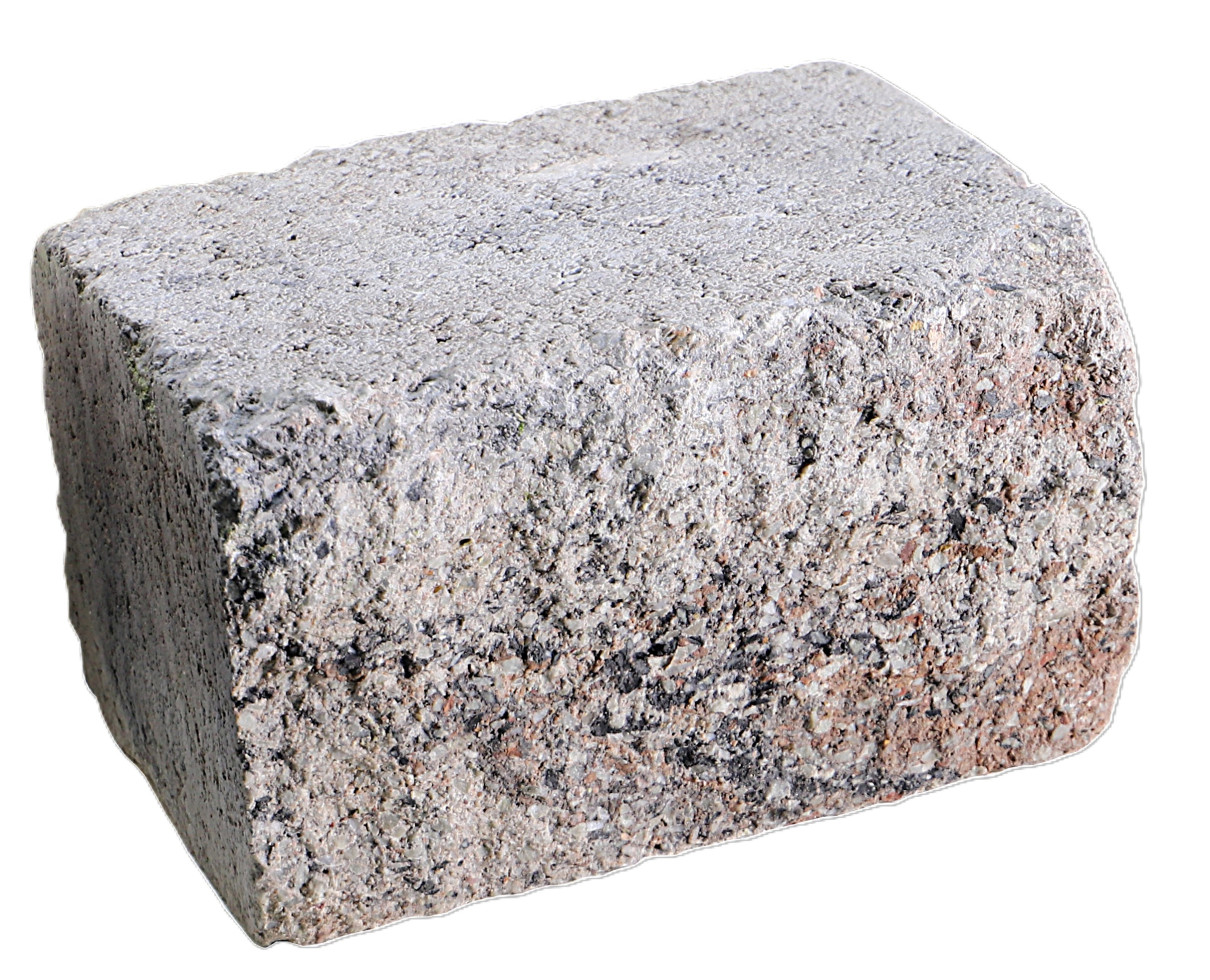EHL Mauerstein Anzio Antik Light Halbstein 25 x 18 x 15 cm Muschelkalk