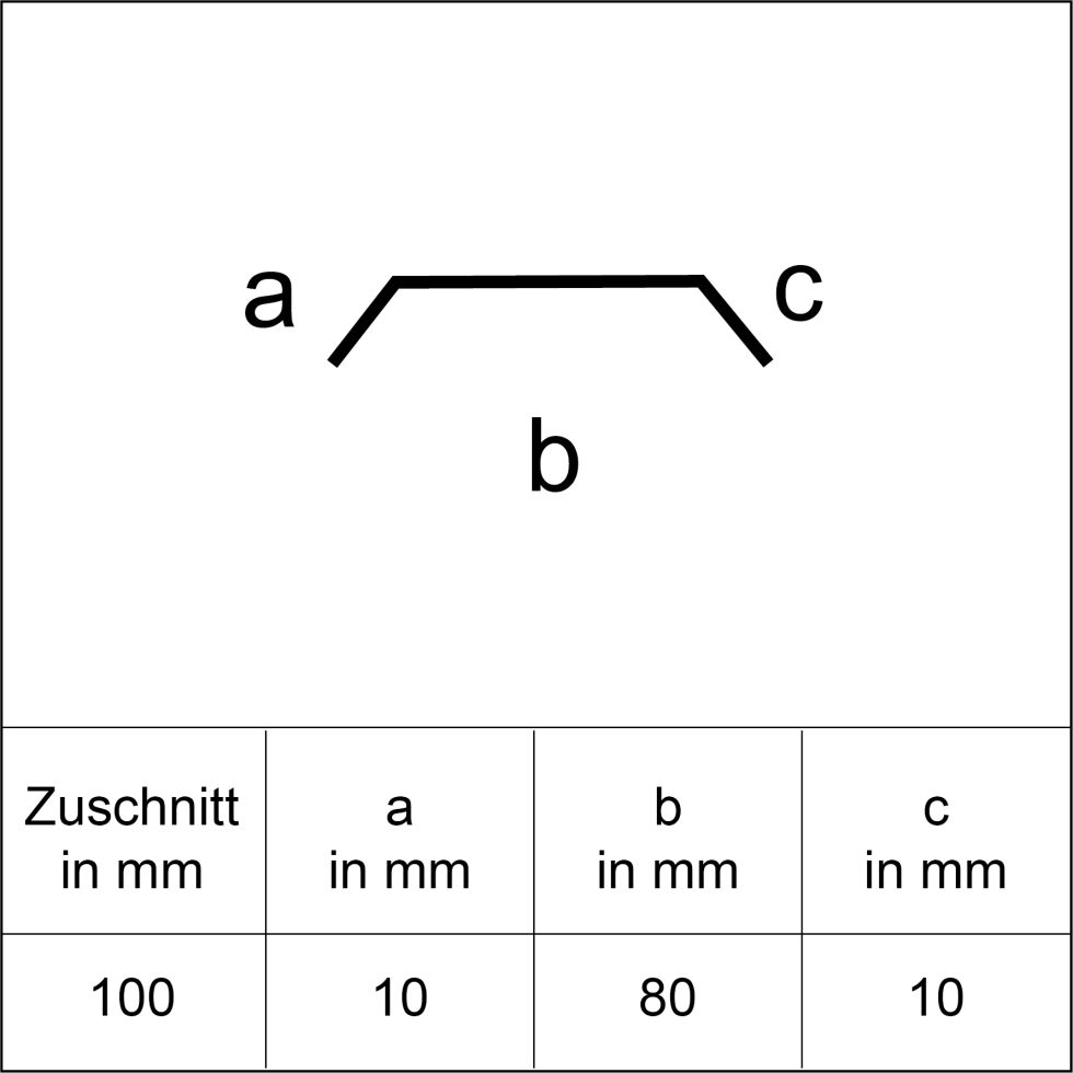 QUARKZMAN Aluminium Flachprofil 6x10 Mm - 6 Stück 305 Mm 6061 Aluleisten