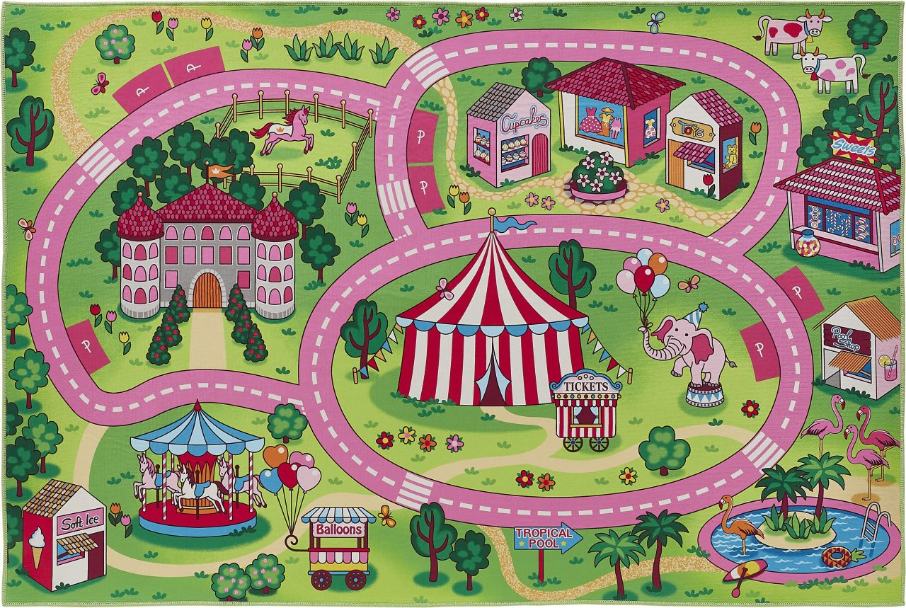 Andiamo Kinderzimmerteppich Wonderland, 100 x 150 cm GLO795800223