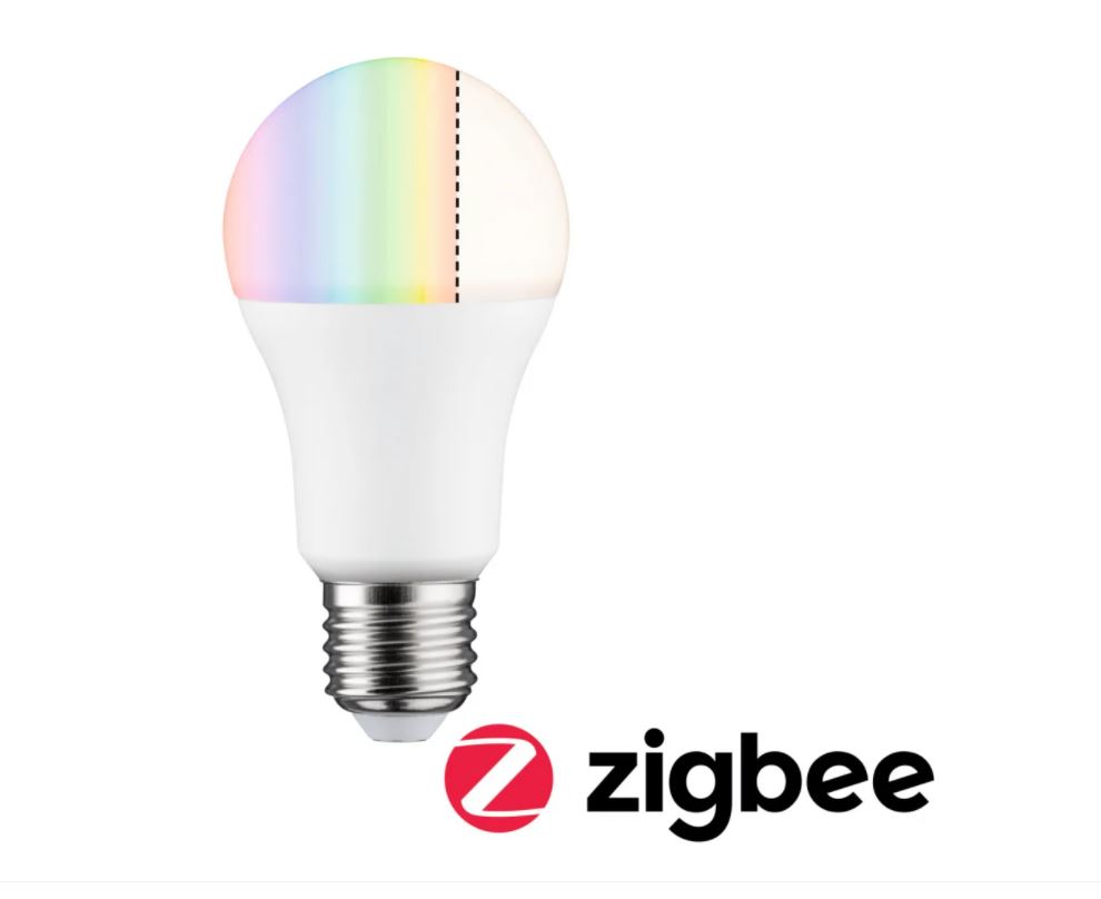 Paulmann LED Leuchtmittel ZigBee RGBW E27 Birnenform 9,3 W SmartHome ZigBee GLO773100390
