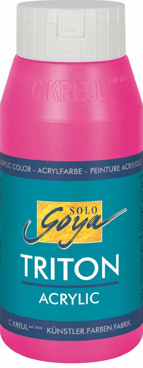 Kreul Solo Goya Triton Acrylic violettrot 750 ml GLO663201228
