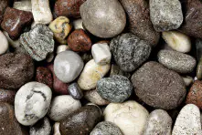 Flußkies 15 - 25 mm bunt 25 kg