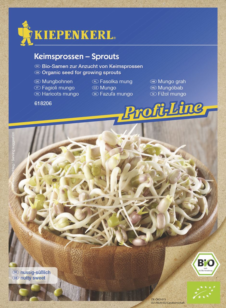 Kiepenkerl BIO Keimsprossen Mungbohnen Inhalt: 75 g GLO693108814