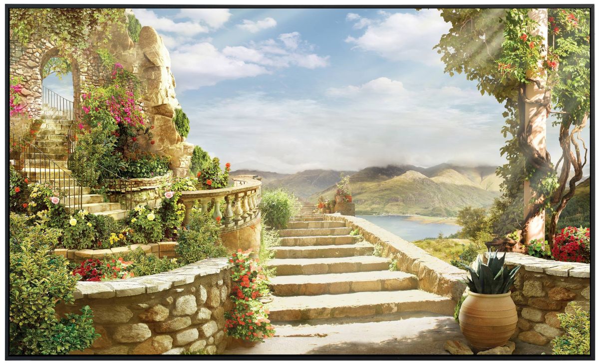 papermoon Infrarotheizkörper EcoHeat 60x120 cm 1000 Watt, Portofino