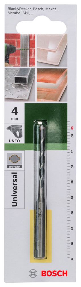 Bosch Mehrzweckbohrer Ø 4 mm, 85 mm, SDS Quick