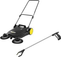 Kärcher Kehrmaschine S 4 Twin Go!Further inkl. Greifzange 68 cm Arbeitsbreite