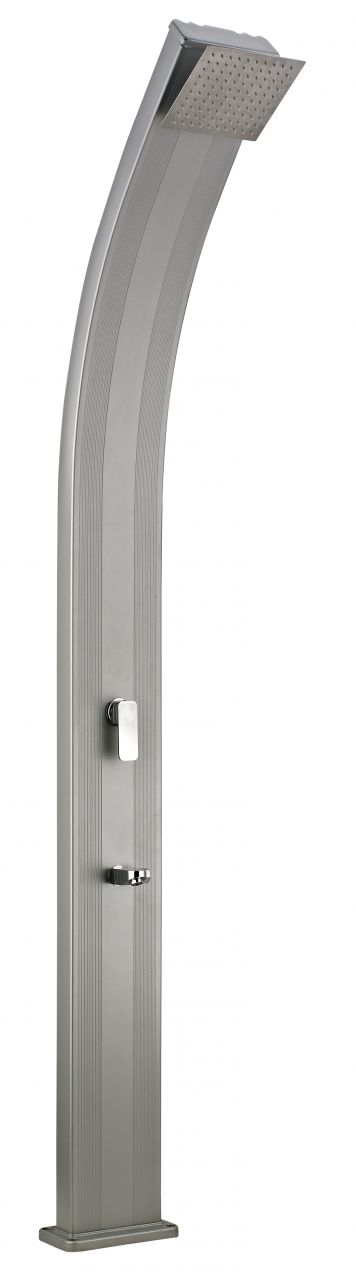 Steinbach Speed Shower Solardusche Slim Line Deluxe silber