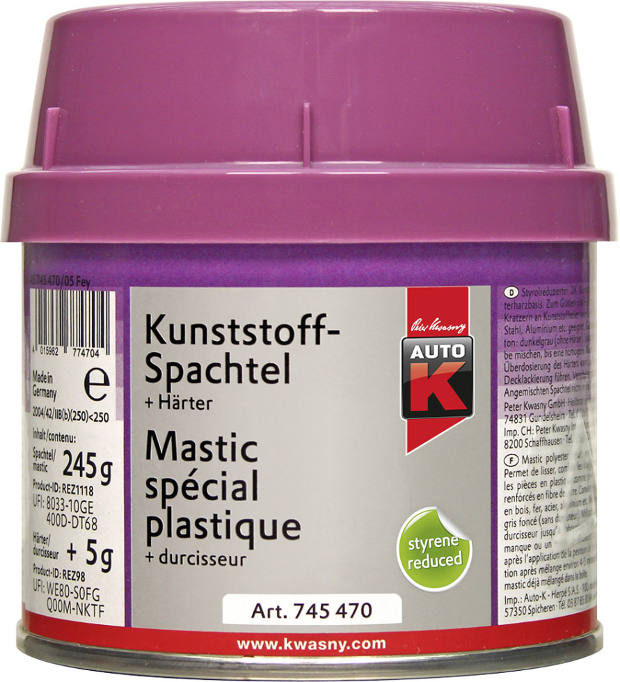 Auto-K Kunststoffspachtel 250g