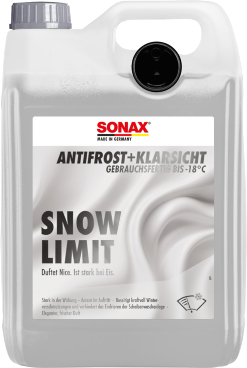 Sonax Scheibenreiniger Antifrost + Klarsicht Snow Limit bis -18°C gebrauchsfertig 5 L