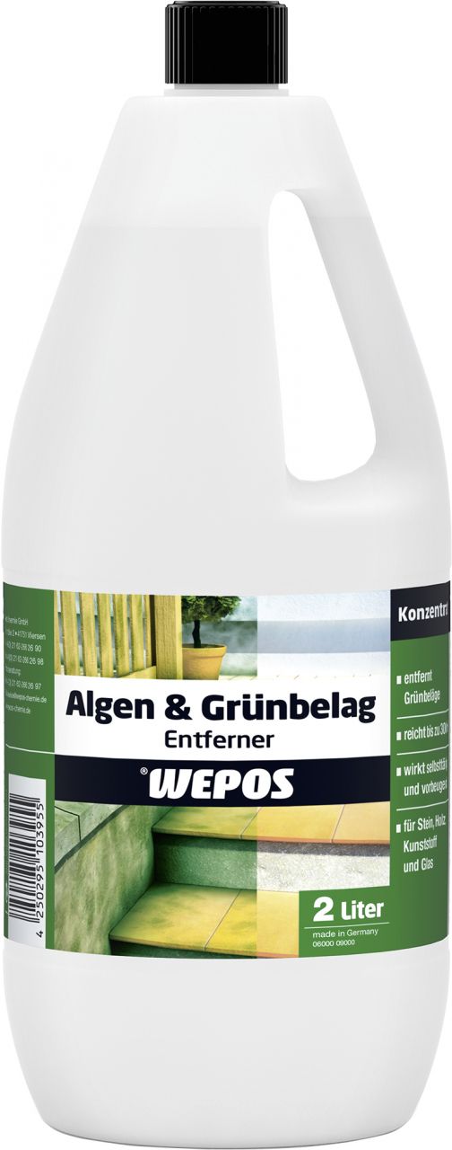 Wepos Algen- und Grünbelagentferner 2 L GLO650150450
