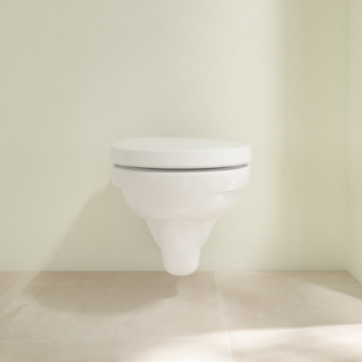 Villeroy & Boch Wand-wc Targa Style Villeroy & Boch Wand-Tiefspül-WC Targa spülrandlos inkl. WC-Sitz kaufen
